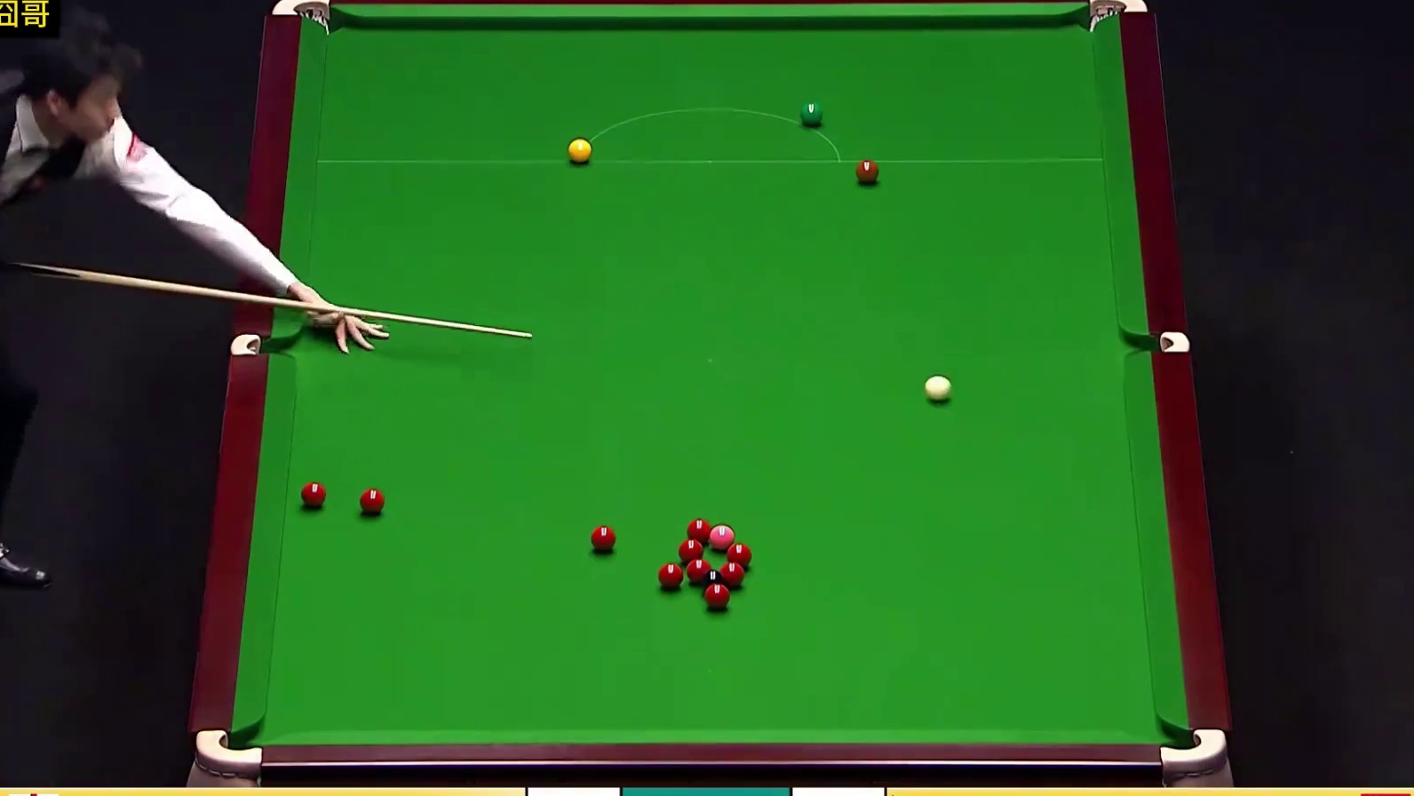 2026大师赛半决赛，吴宜泽1-0囧哥，火力全开霸气开门红！