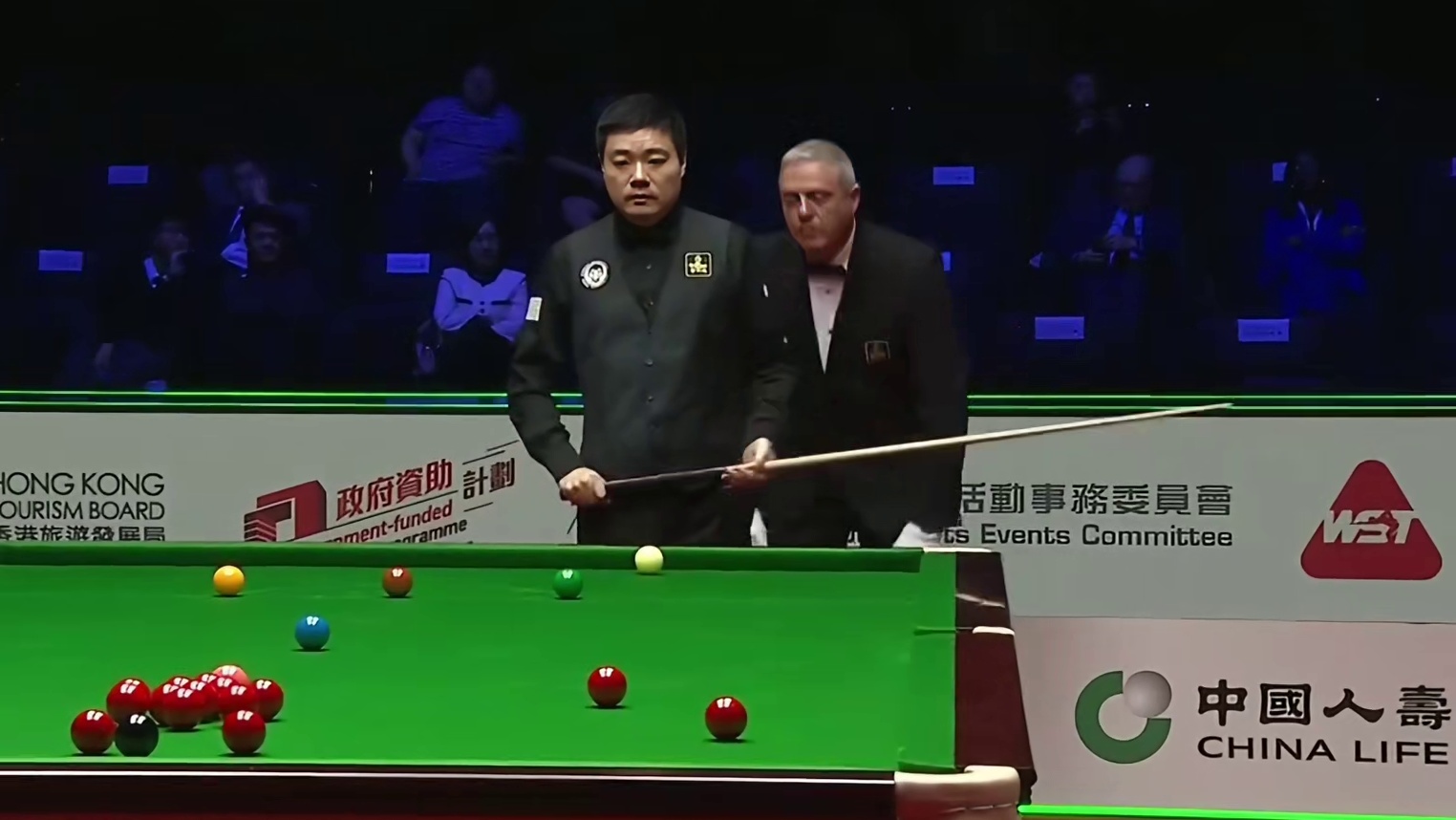 2026斯诺克世界大奖赛：霍金斯vs丁俊晖