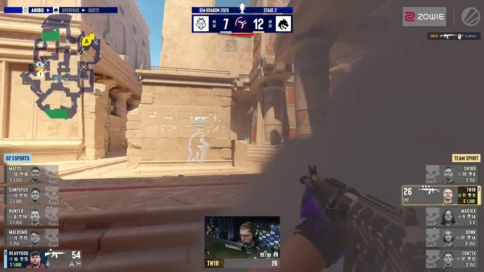 毫秒绝杀！HeavyGod极限拆包扼杀tN1R惊天1v4