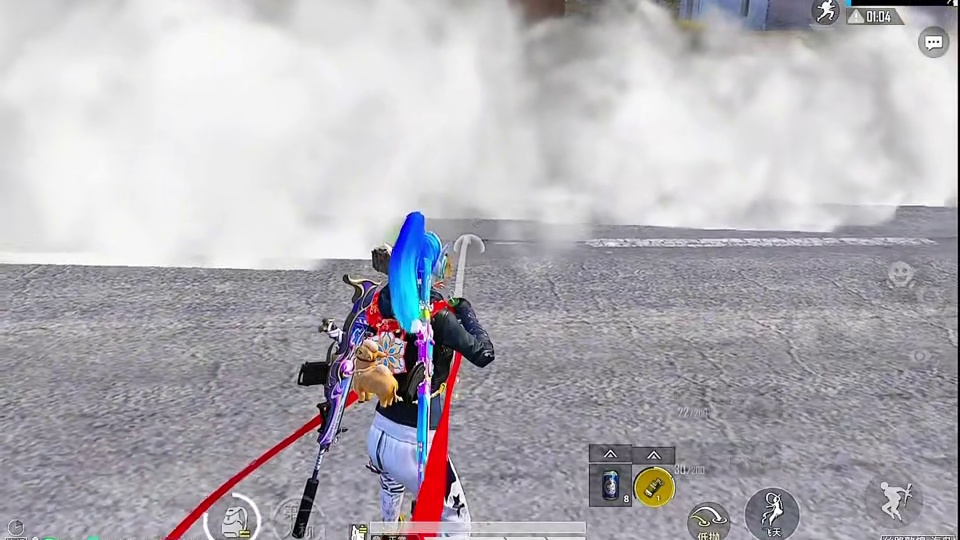 给敌人补了个爱心，是你会不会被感动 和平精英烟雾爱心教程 和平精英丝路敦煌