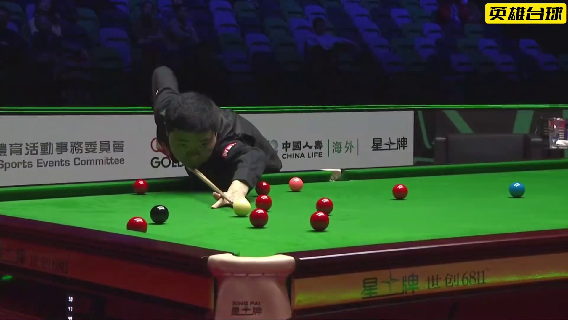 最新比赛，丁俊晖超级霸气的破百，对手已到赛点，拼的是真凶啊！