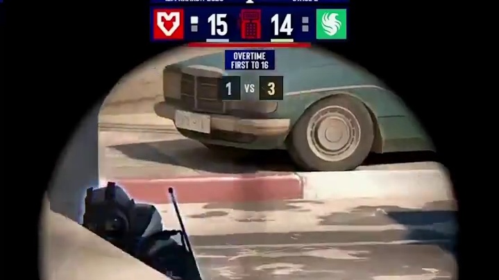 还得是孩神赛点局四杀救猎鹰于水火