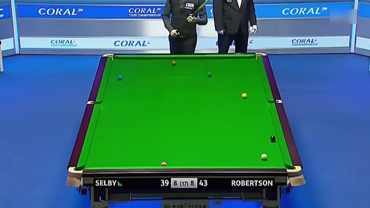 塞尔比罗伯逊决胜局争黑球惊险又刺激的剧情