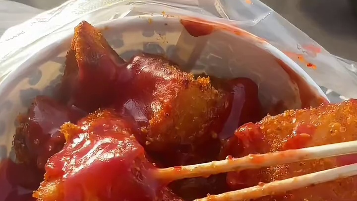 邯郸街头偶遇，神农小土豆，焦香焦香的真的好好吃～