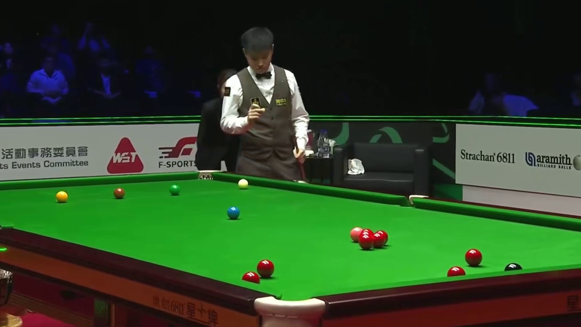 2026斯诺克世界大奖赛：希金斯vs赵心童