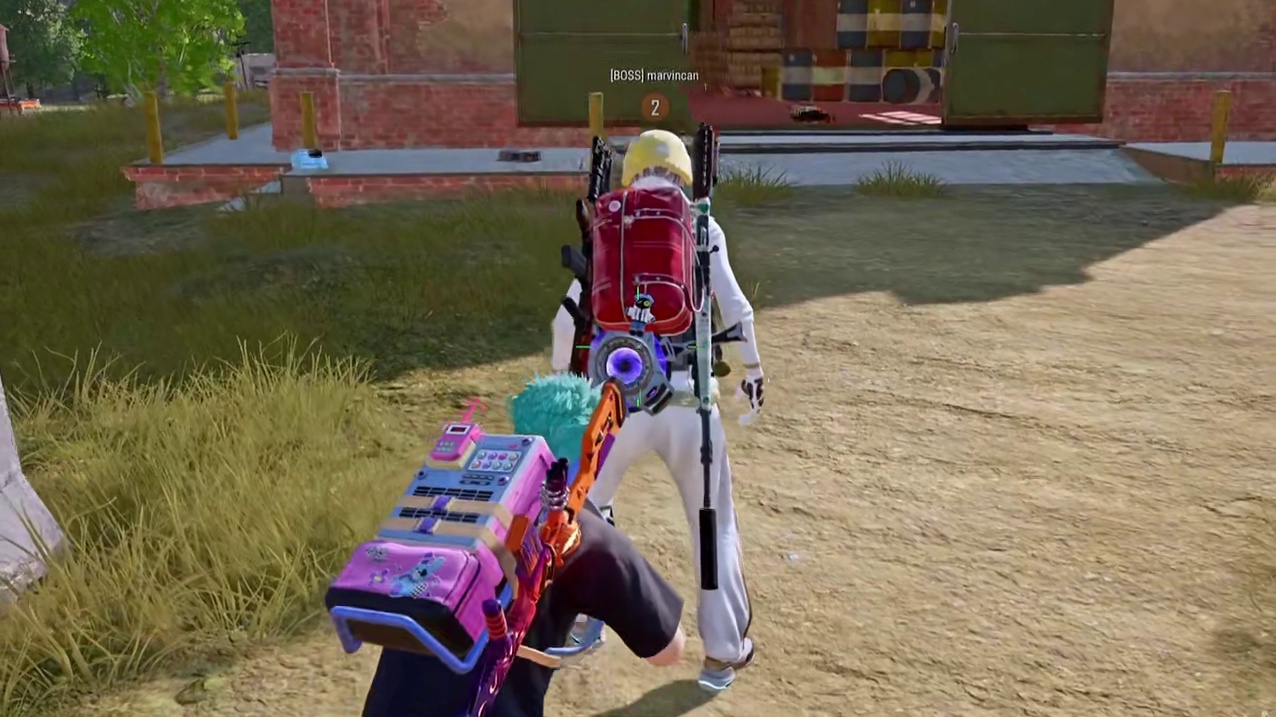 在背上不转的话缺少点灵魂