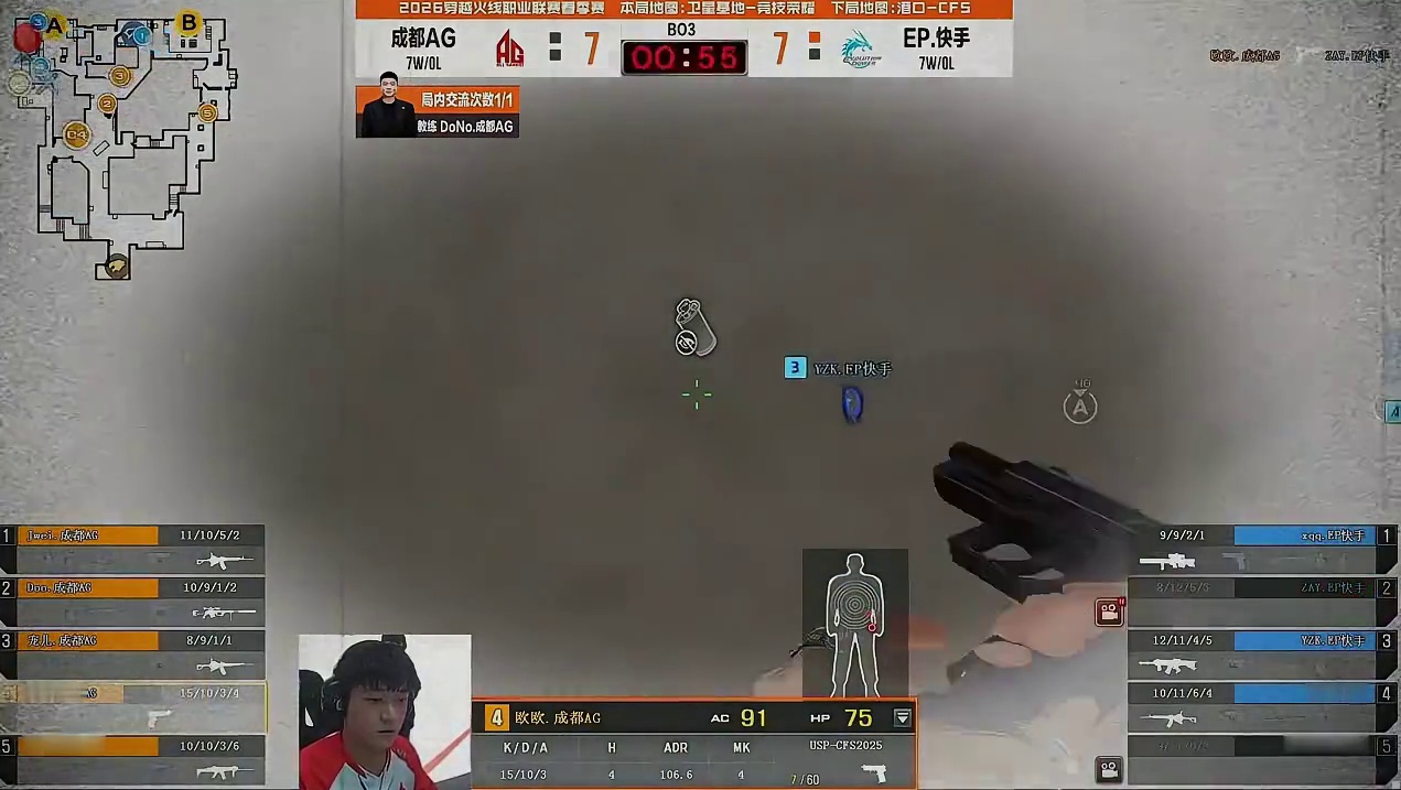 紧张焦灼的比赛 最终拿下继续加油！ 2026CFPL