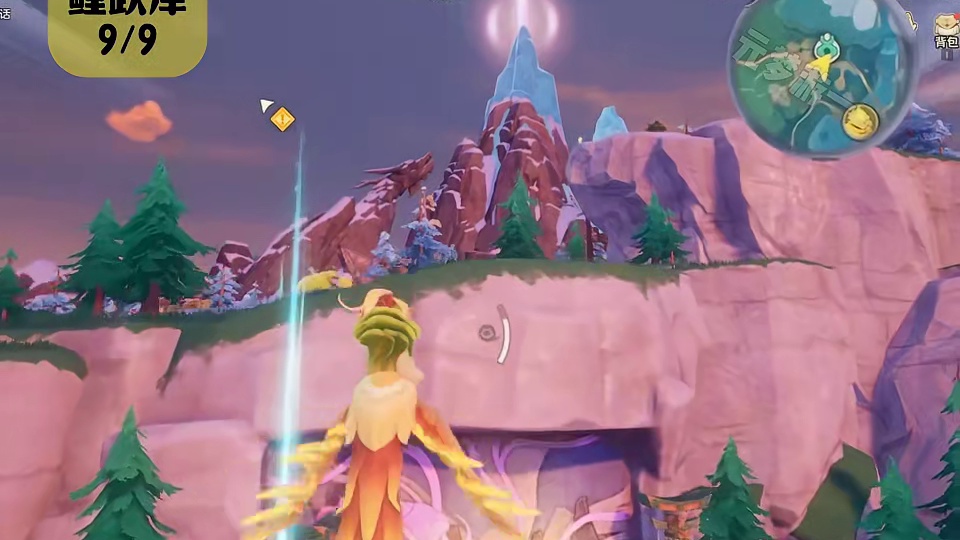 跟跑开图全传送石解锁攻略之鲤跃泽