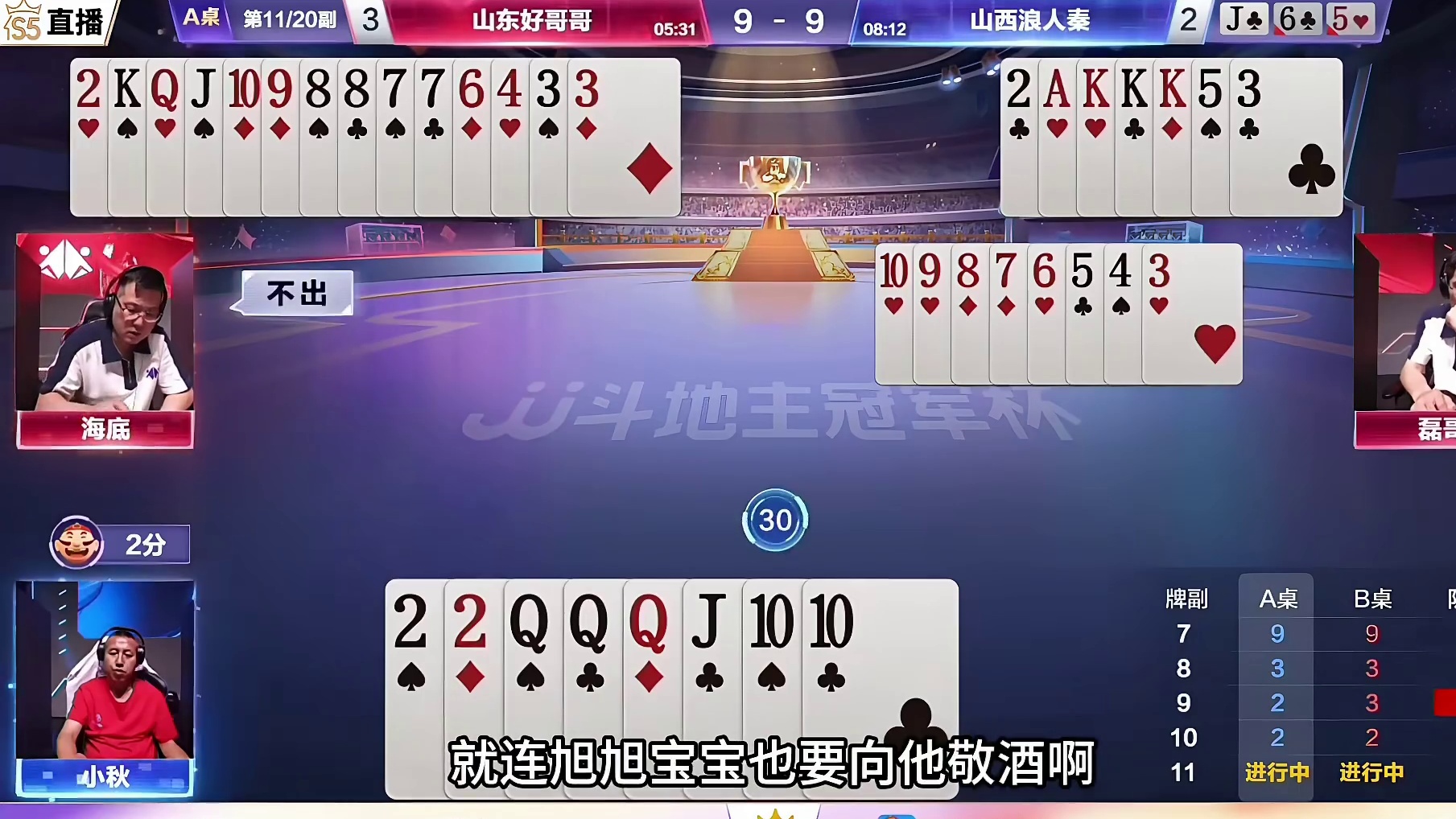 在庆功宴上有一个人