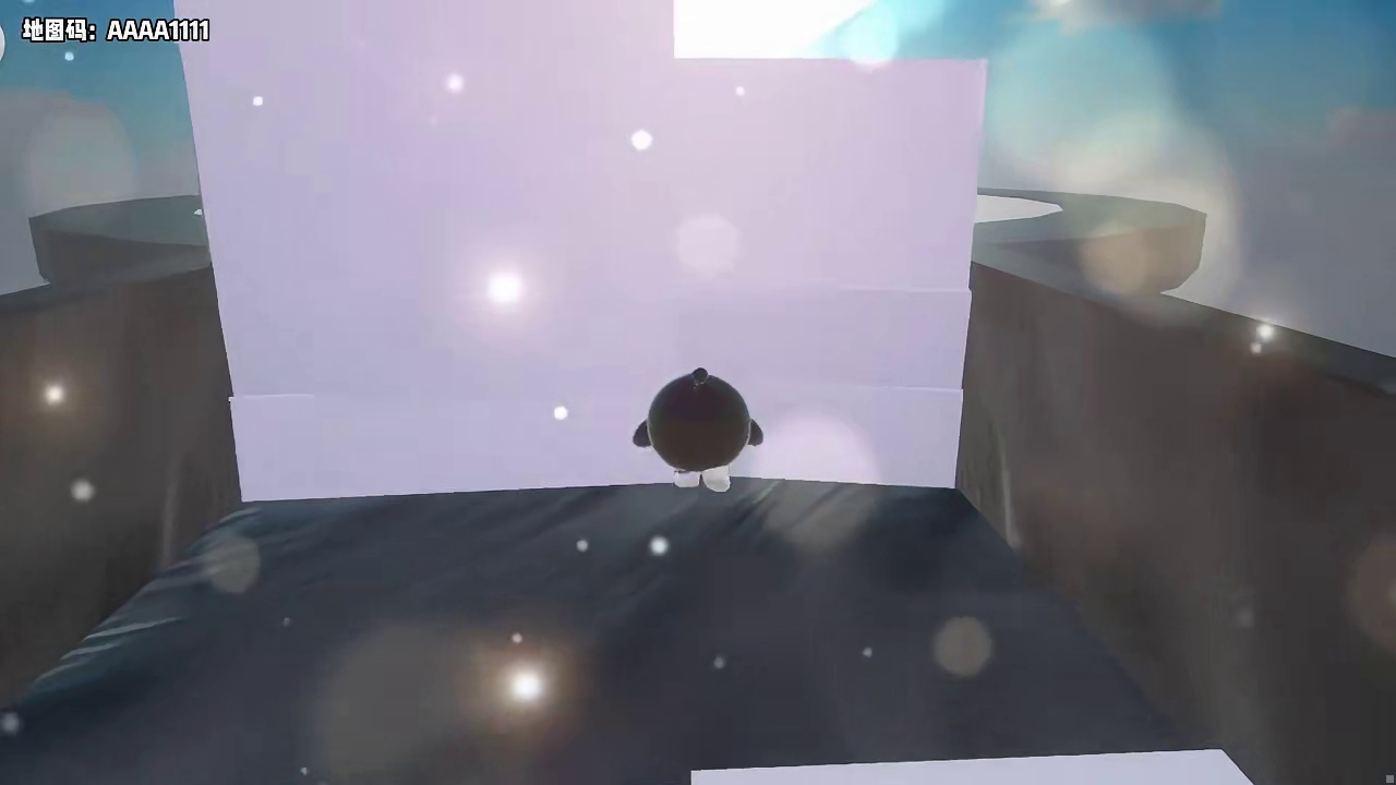 蛋仔派对：小黑炼了一个月的铁头功撞墙都不疼！