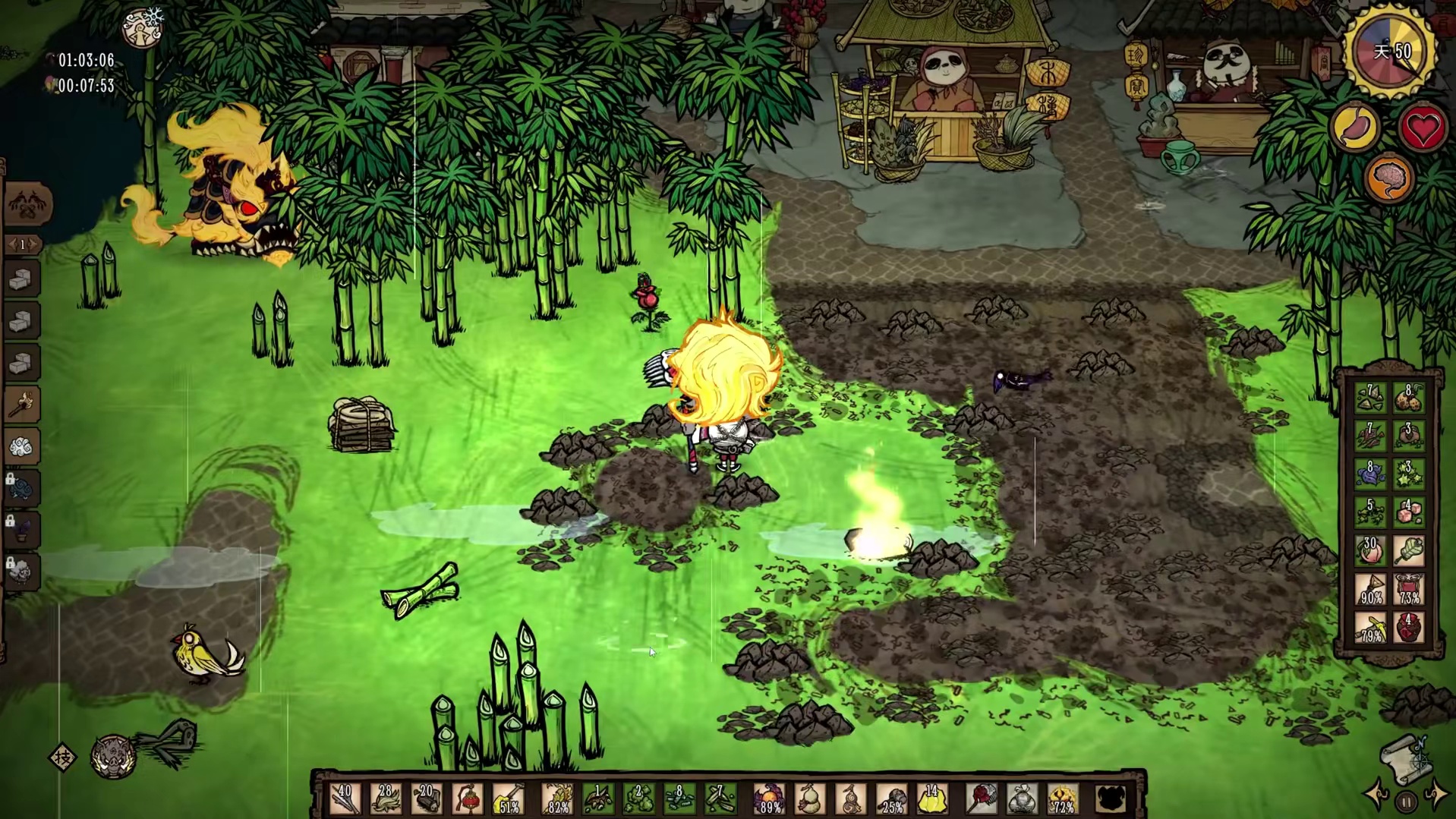 饥荒神话书说八戒：猪八戒单挑十万血聚宝金蟾