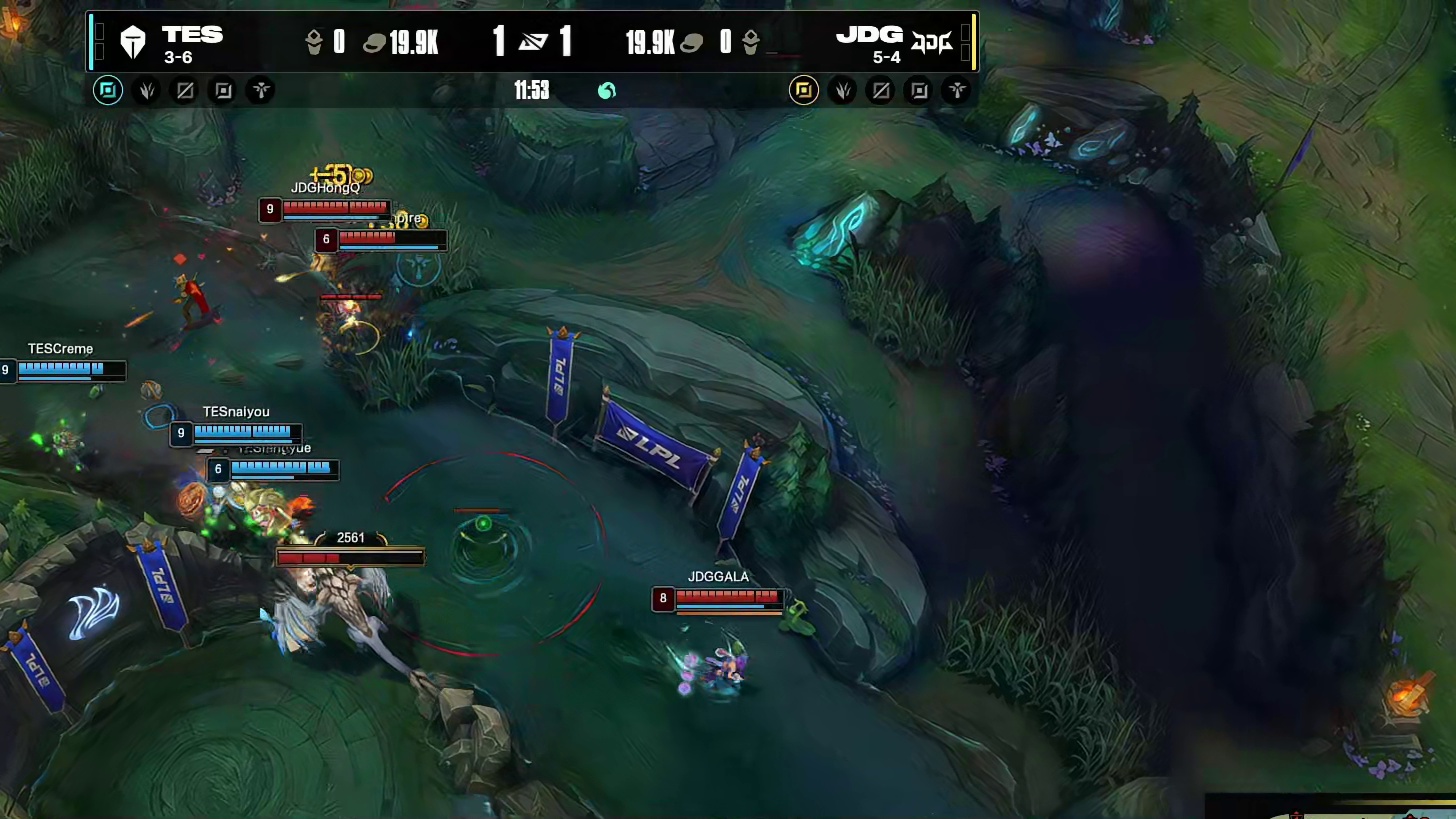 TES拿下第二条小龙