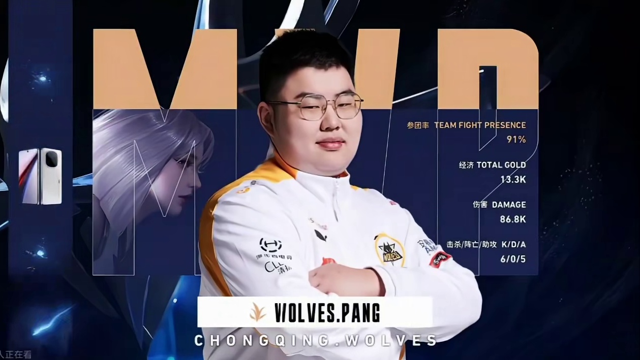 “从QG到狼队 从6冠王到10冠王 你也会有一天会因为状态下滑而不被重用 然后离开狼队吗？”