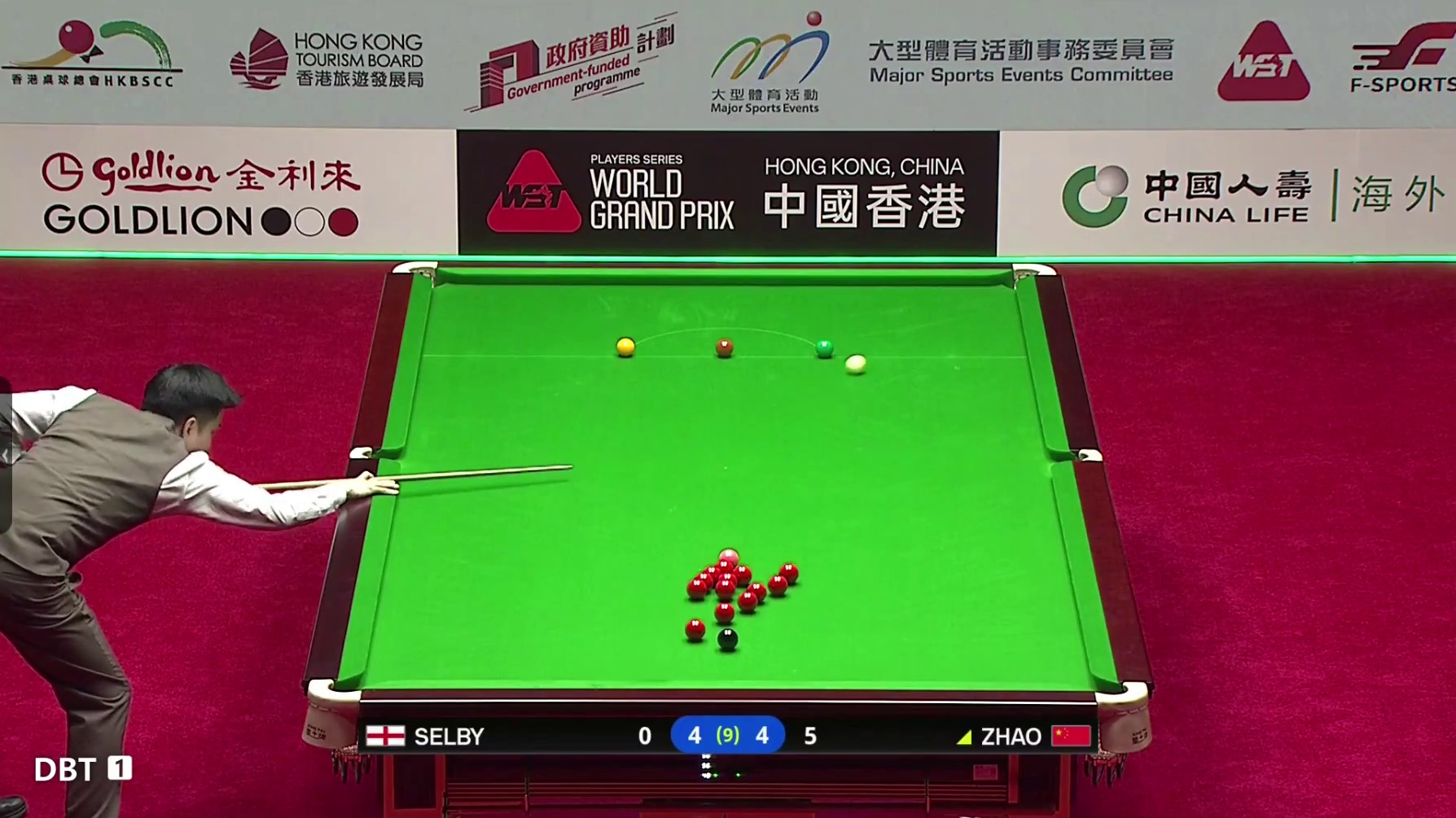 赵心童vs塞尔比世界大奖赛精彩片段