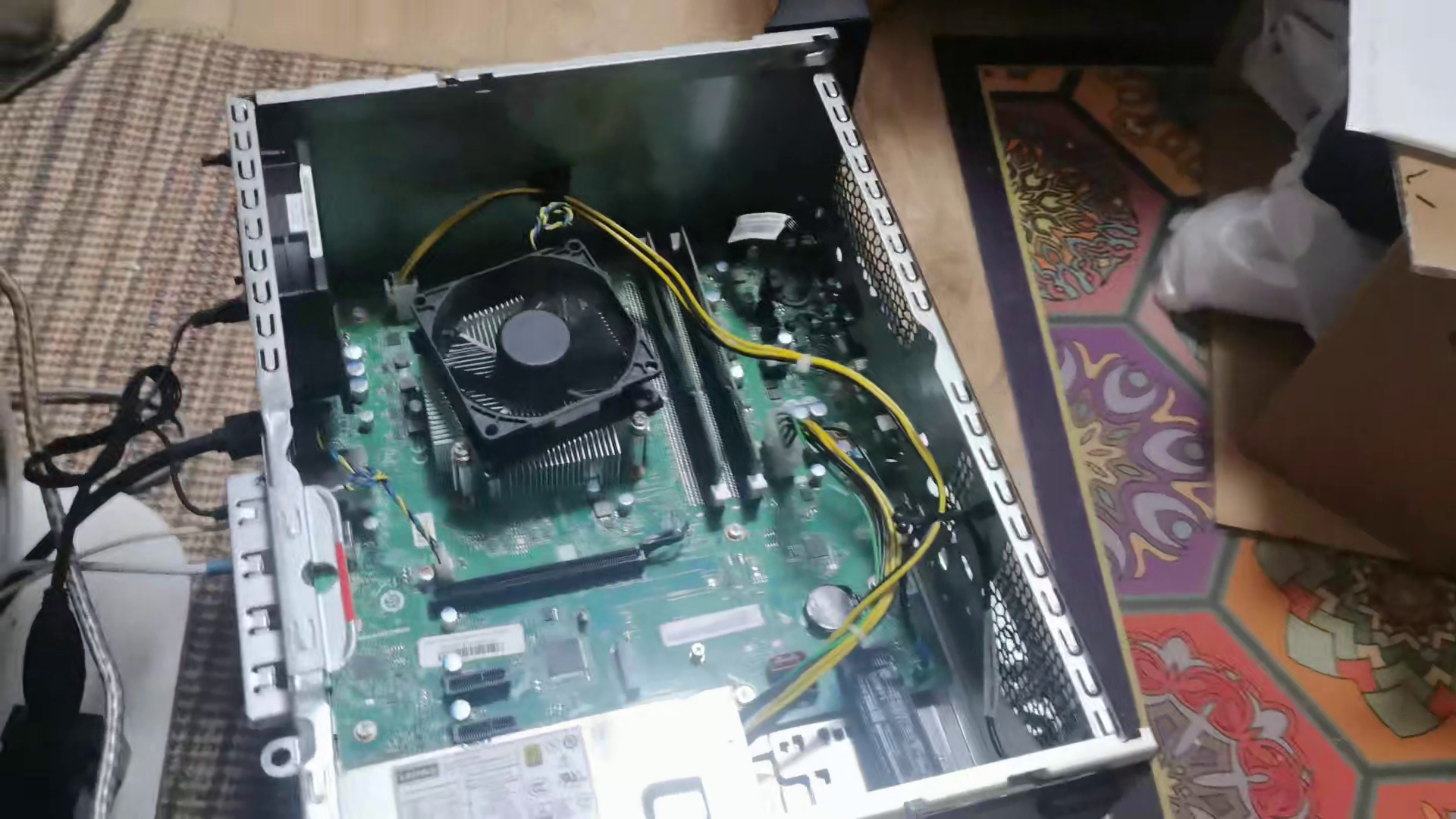 【全网首开】兆芯开先KX-U6980S国产工艺CPU主机开箱2.5（联想开天M70Z-G2t）