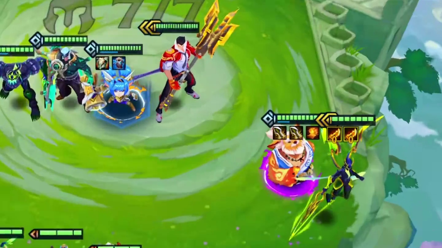 《身体变换可酷伯》金铲铲最新顶级阵容，身体变换可酷伯变身天使，一刀一个小朋友，普攻伤害两千加！