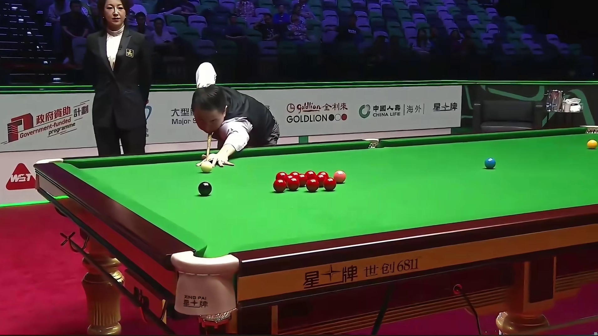 2026斯诺克世界大奖赛：肖国栋vs斯佳辉