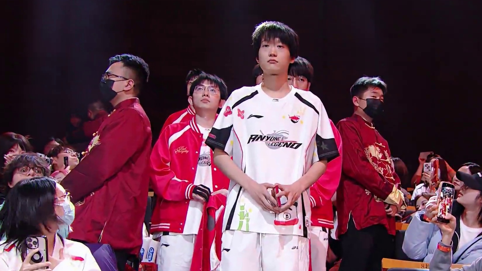 AL vs BLG双方进场