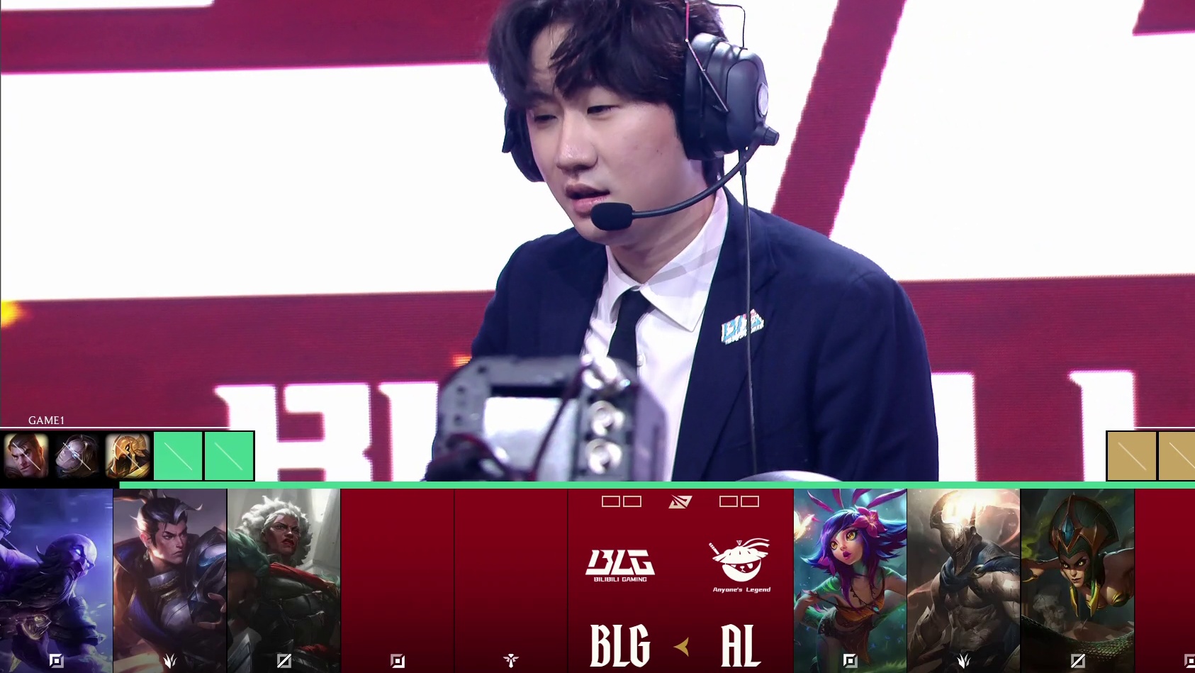 AL vs BLG第一局BP