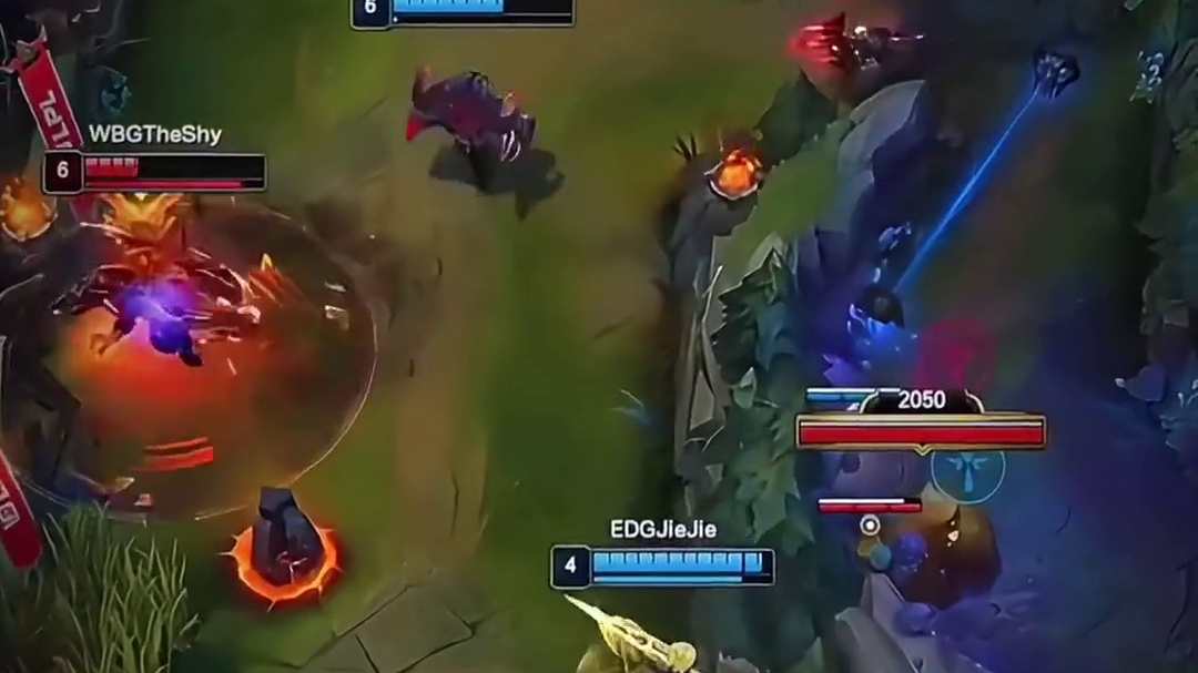 三抓一theshy不怂冷静反杀