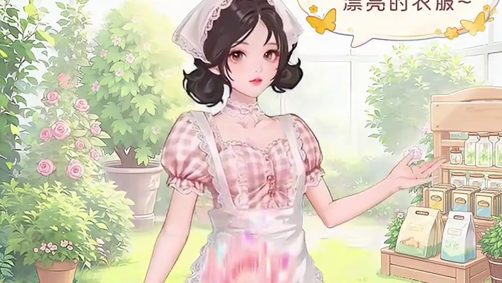 给大家分享款养花神器我居然在种花游戏里沉迷换装