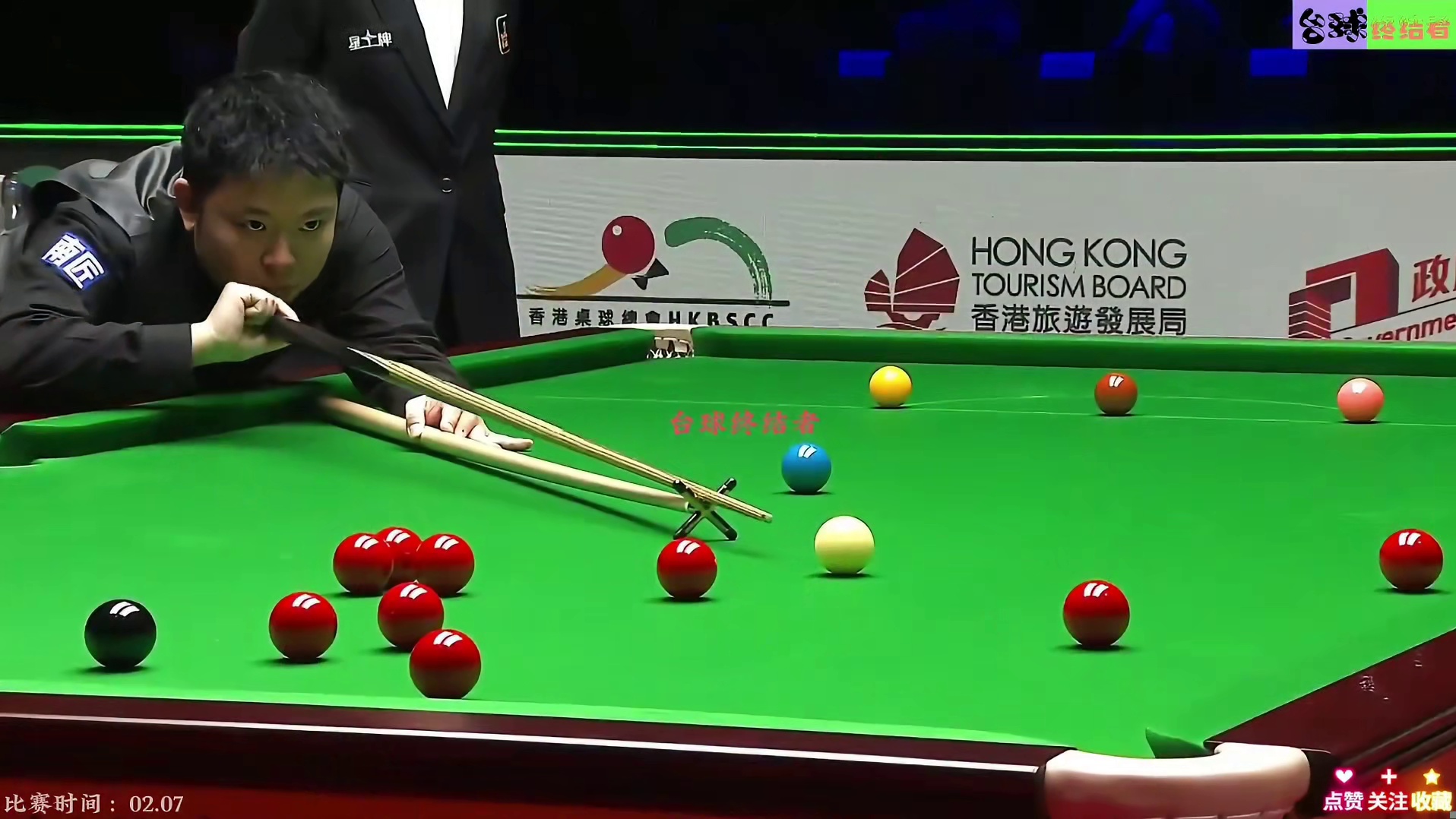 正播大奖赛半决赛！张安达对战周跃龙，离谱长台一杆制胜