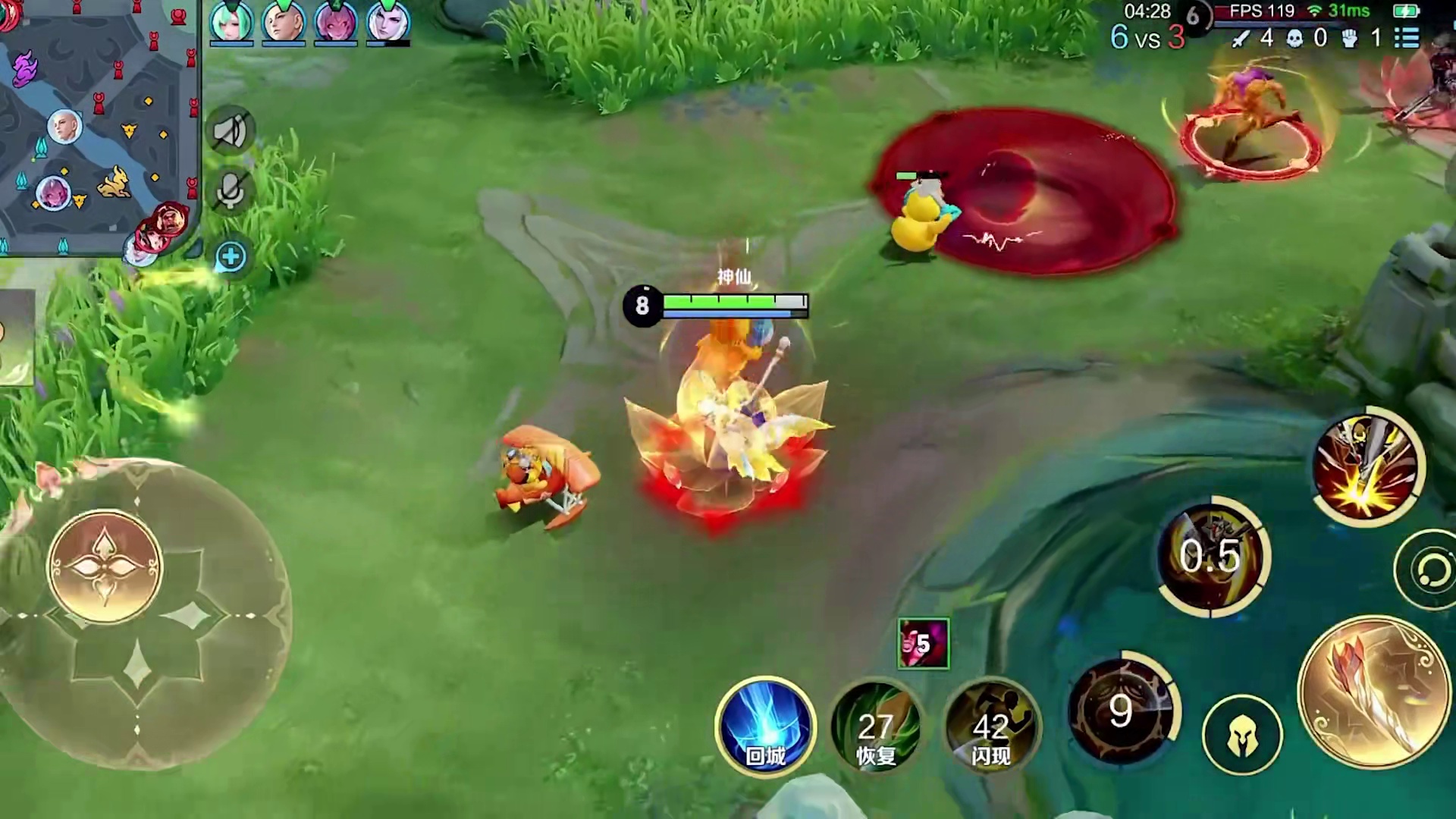 如果猴子打边路，你觉得能上T几