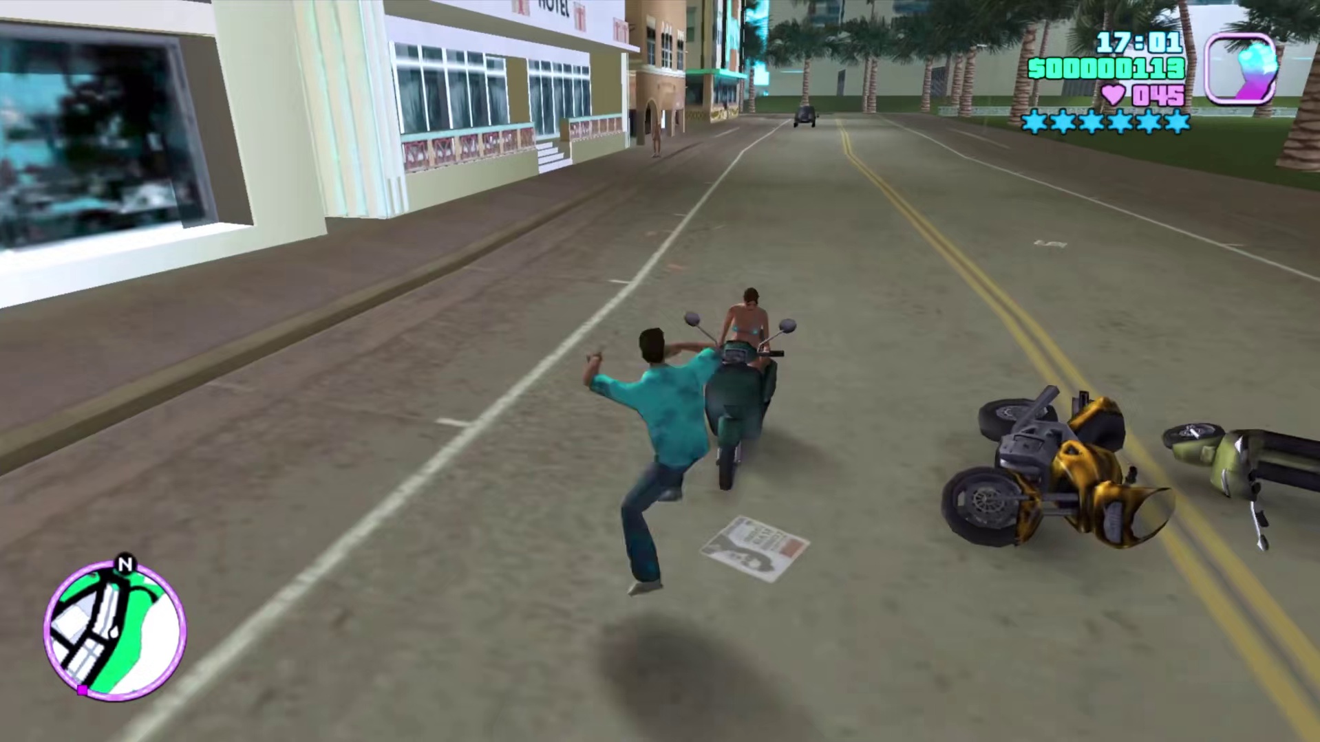 “现实中可以这么玩，游戏可要注意安全”