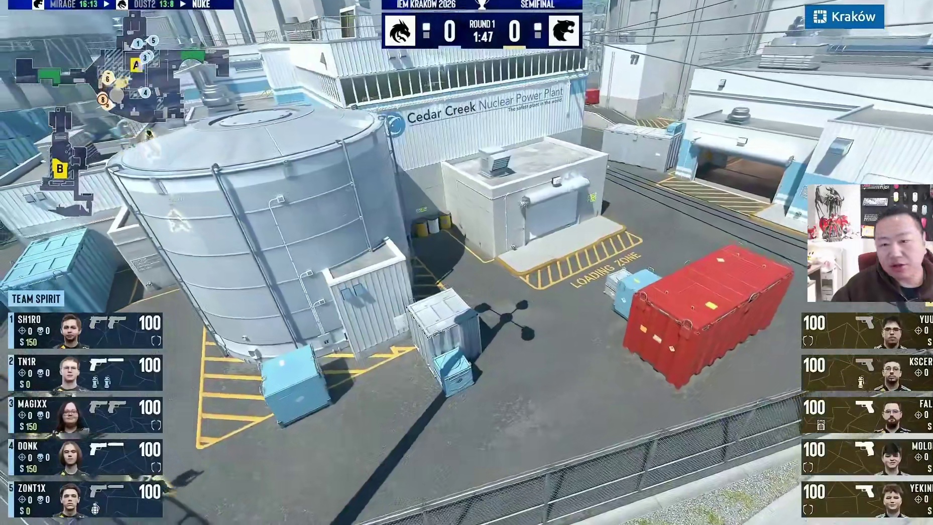 图三 Nuke，Spirit作为防守方、FURIA作为进攻方