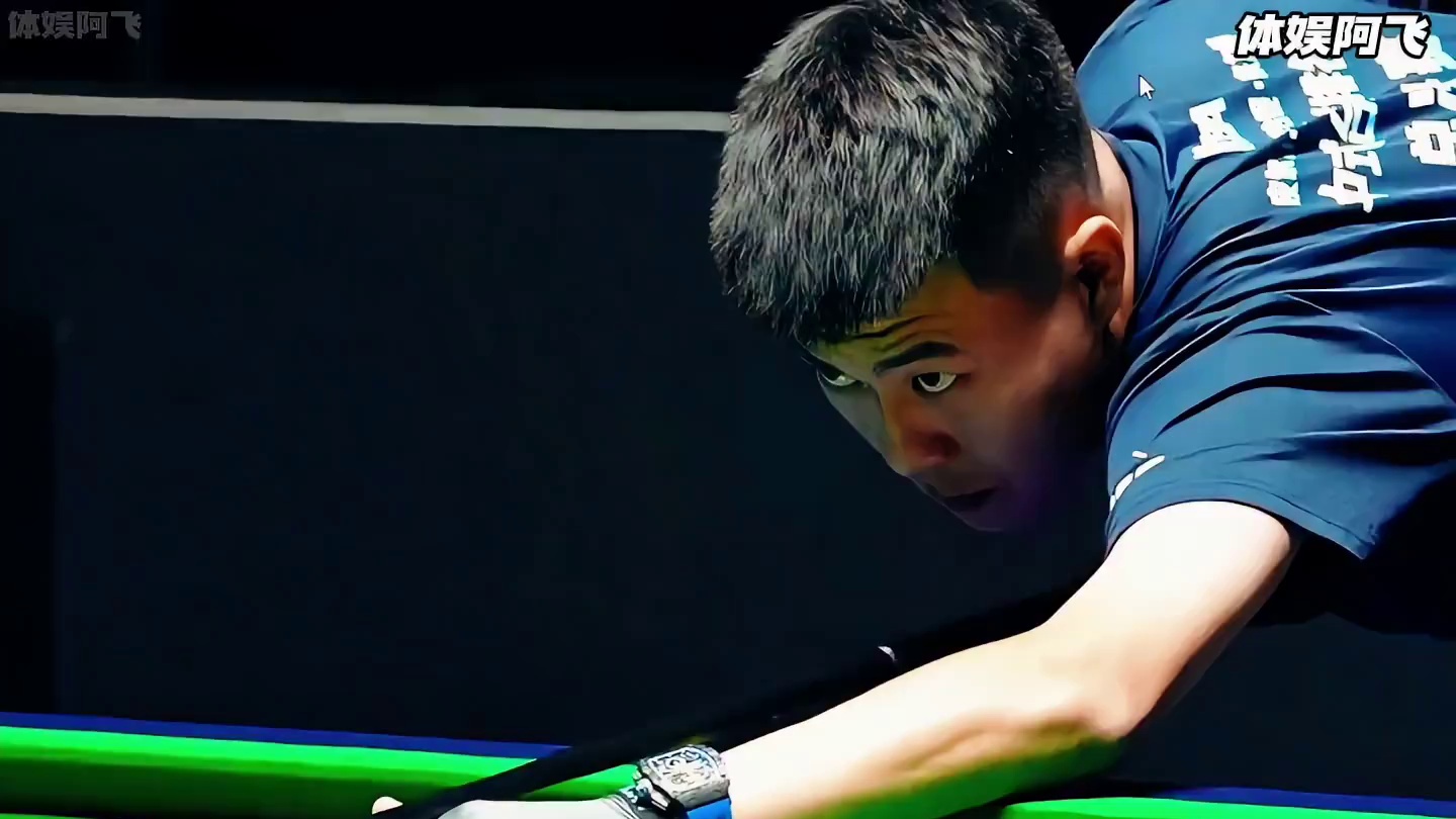 我要验球！张堃鹏开球下5颗打出最快清台 中式八球