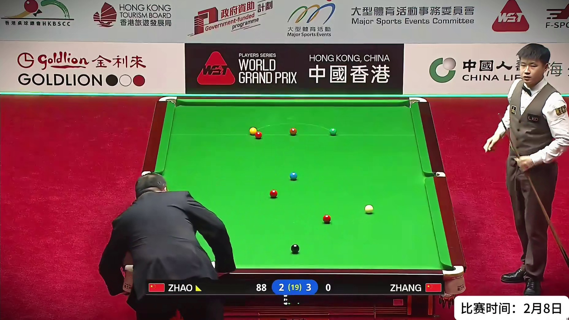 最新比赛：赵心童狂轰破百太简单，130-0震惊全场剑指冠军