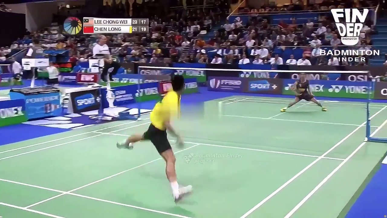 【高清修复·50帧丝滑】非人类对决！李宗伟vs谌龙！ 2011法国公开赛.半决赛