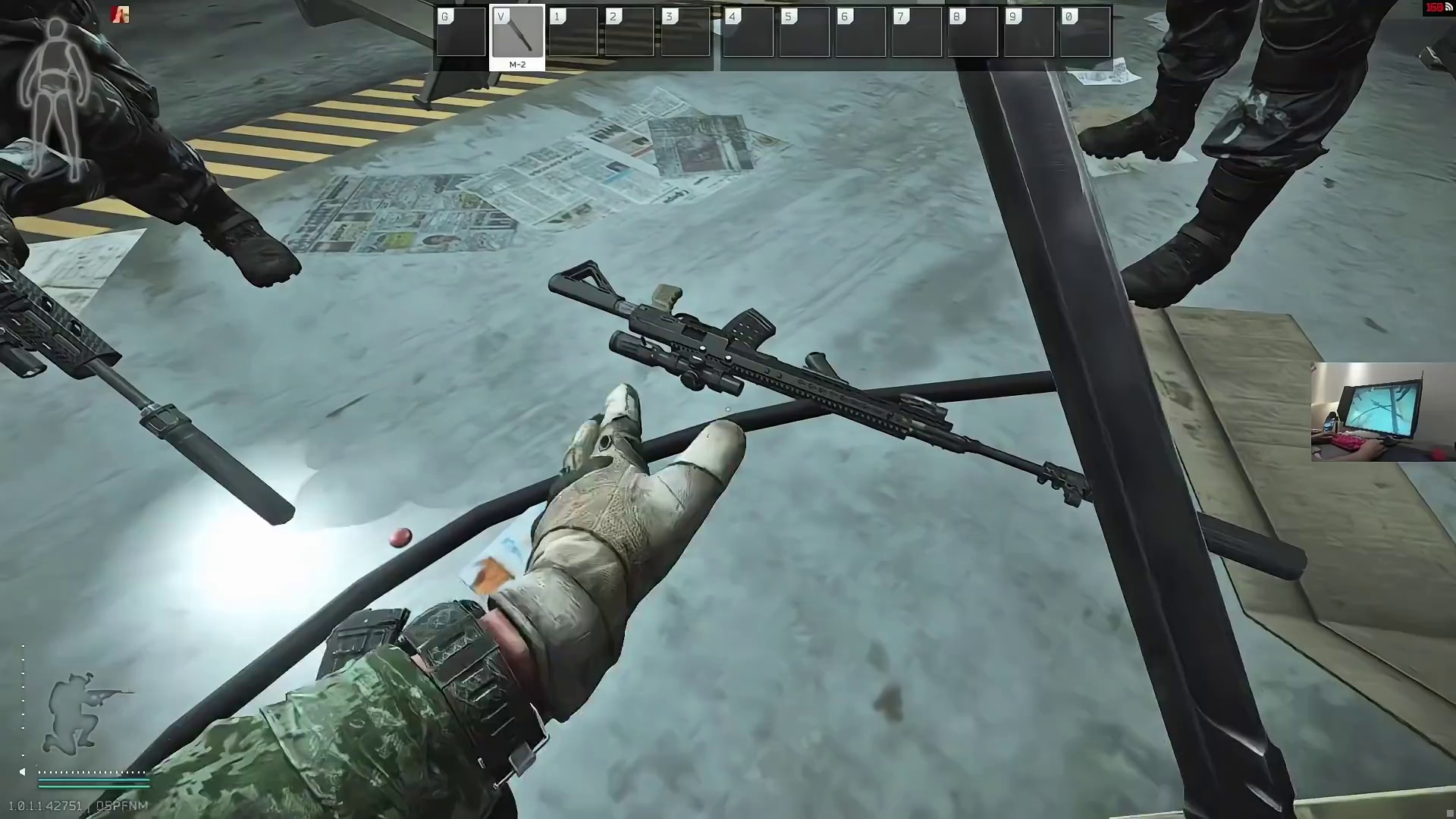 小红人跑刀偶遇两个水友肥肥