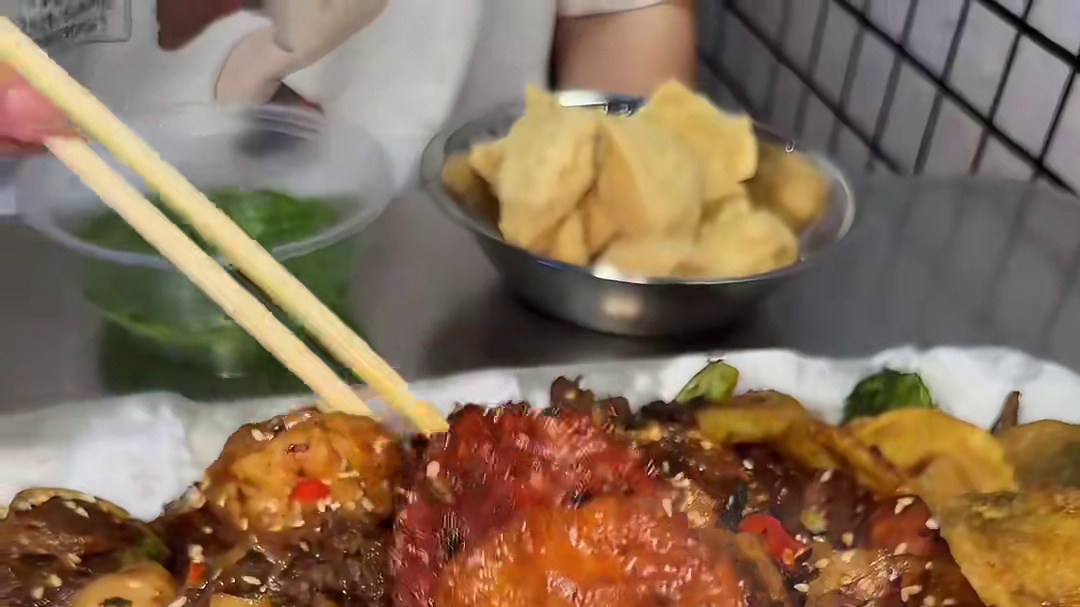 汕头的铁板烧…真的好好吃！