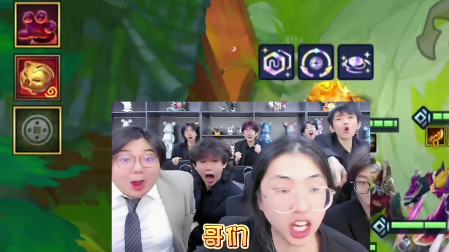 一局游戏八家福星！神之一敲十福星！金铲铲之战