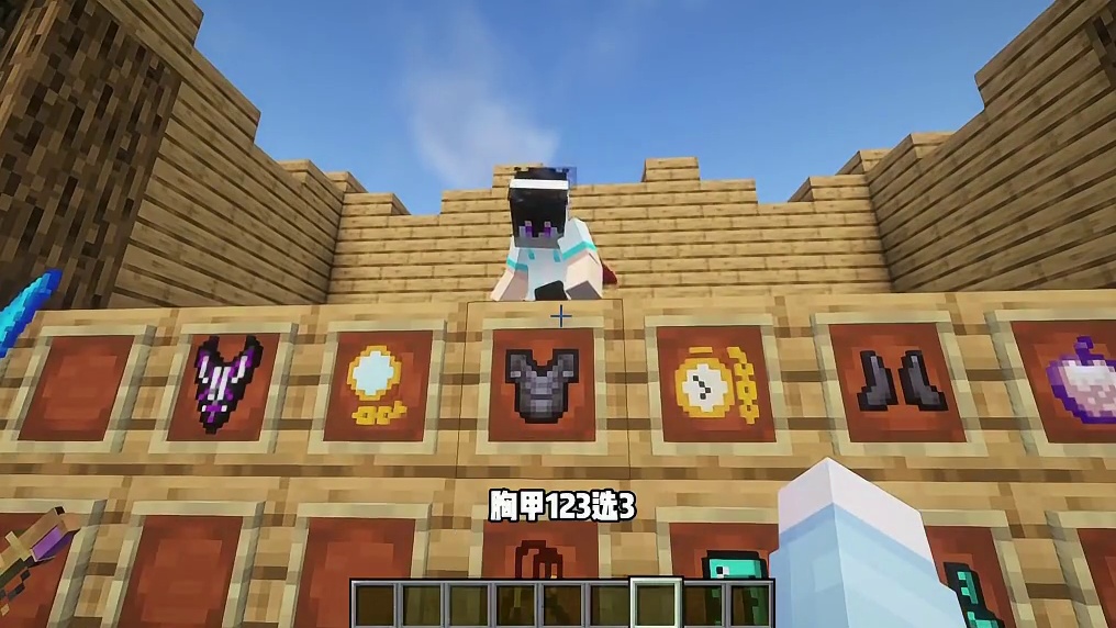 当军师需要三选一？但是烦人的村民! minecraft我的世界中国