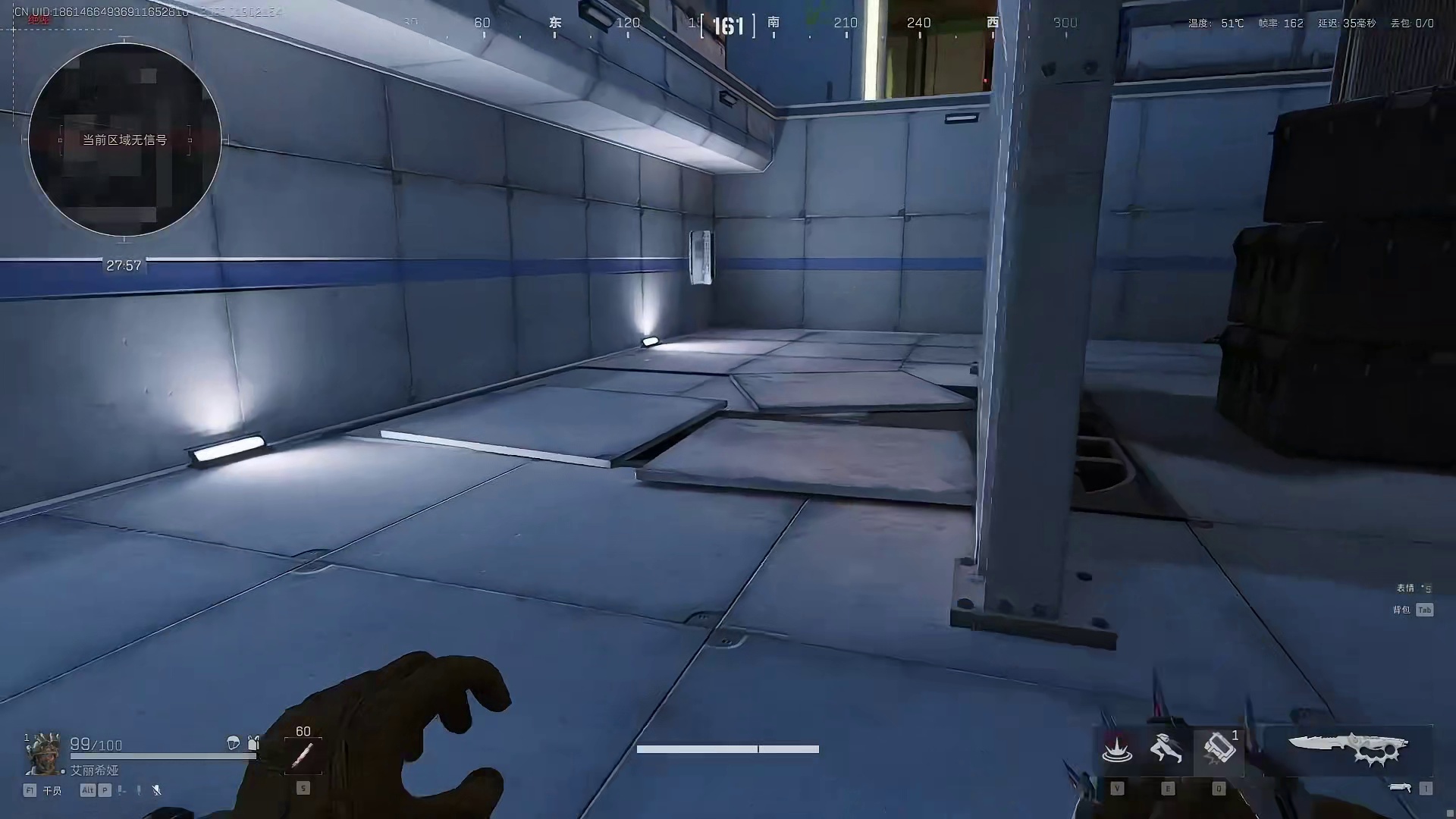 s8新赛季航天基地2.0刷心路线5，员工通道