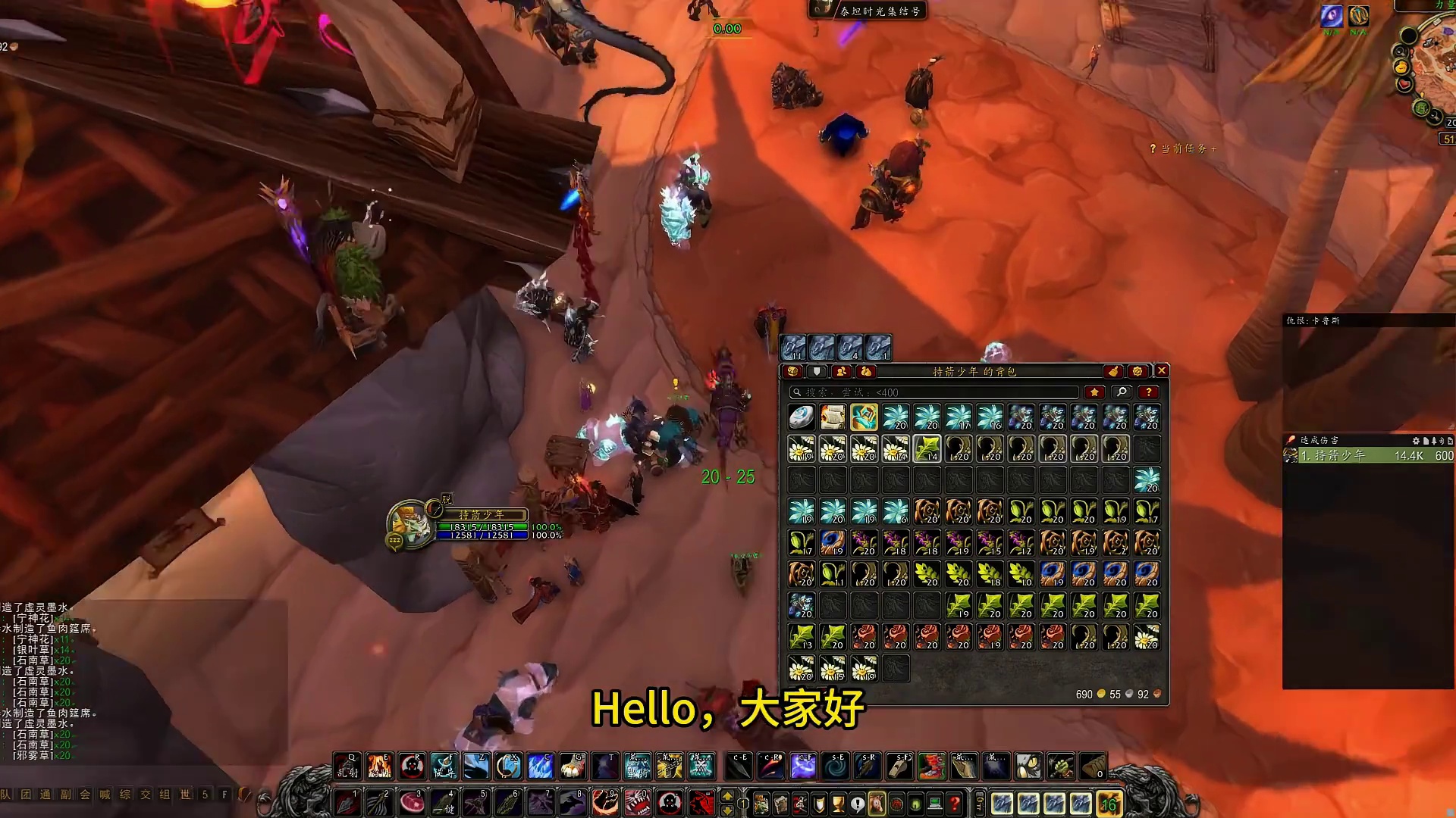 魔兽时光服1400金练满双专业保姆级教学，性价比最高！ #