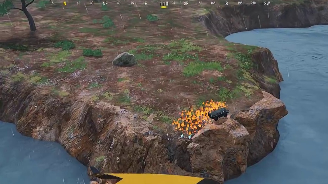 吃鸡里面混了一个兰博