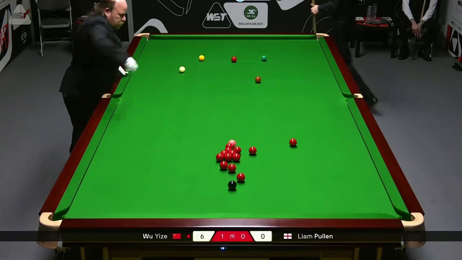 2026斯诺克世界公开赛资格赛：吴宜泽vs普伦