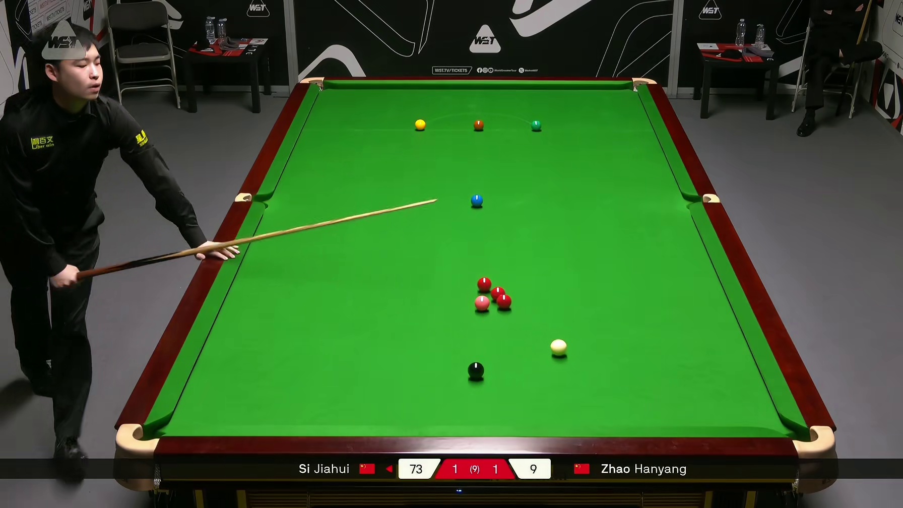 正播斯诺克世界公开赛：斯佳辉二连胜秀翻全场！结局一杆让人意外