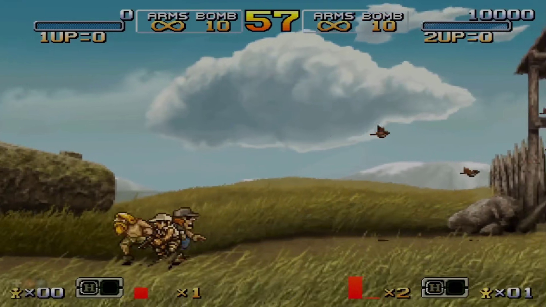 合金弹头6代 SNK最经典的作品 世界顶级高手100人质全隐藏通关（1）