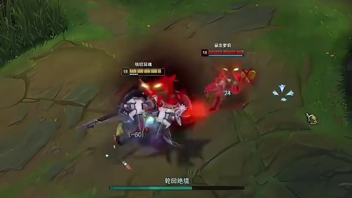 对付无位移AD就是5A级连招，技能平A无缝衔接暴杀全场！