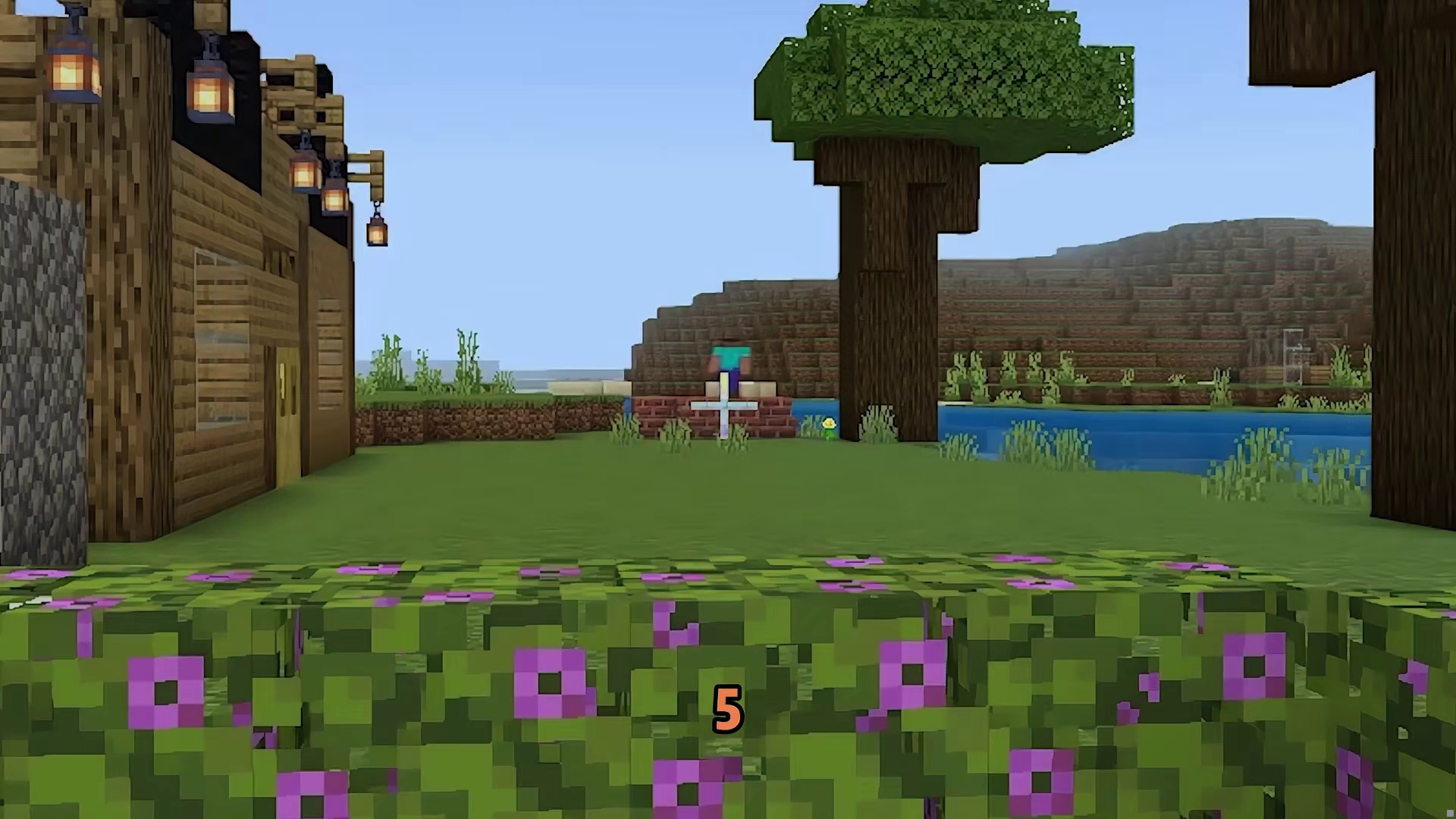 山山MC奇妙物语！门口出现一个一直盯着水井的人！千万不要靠近