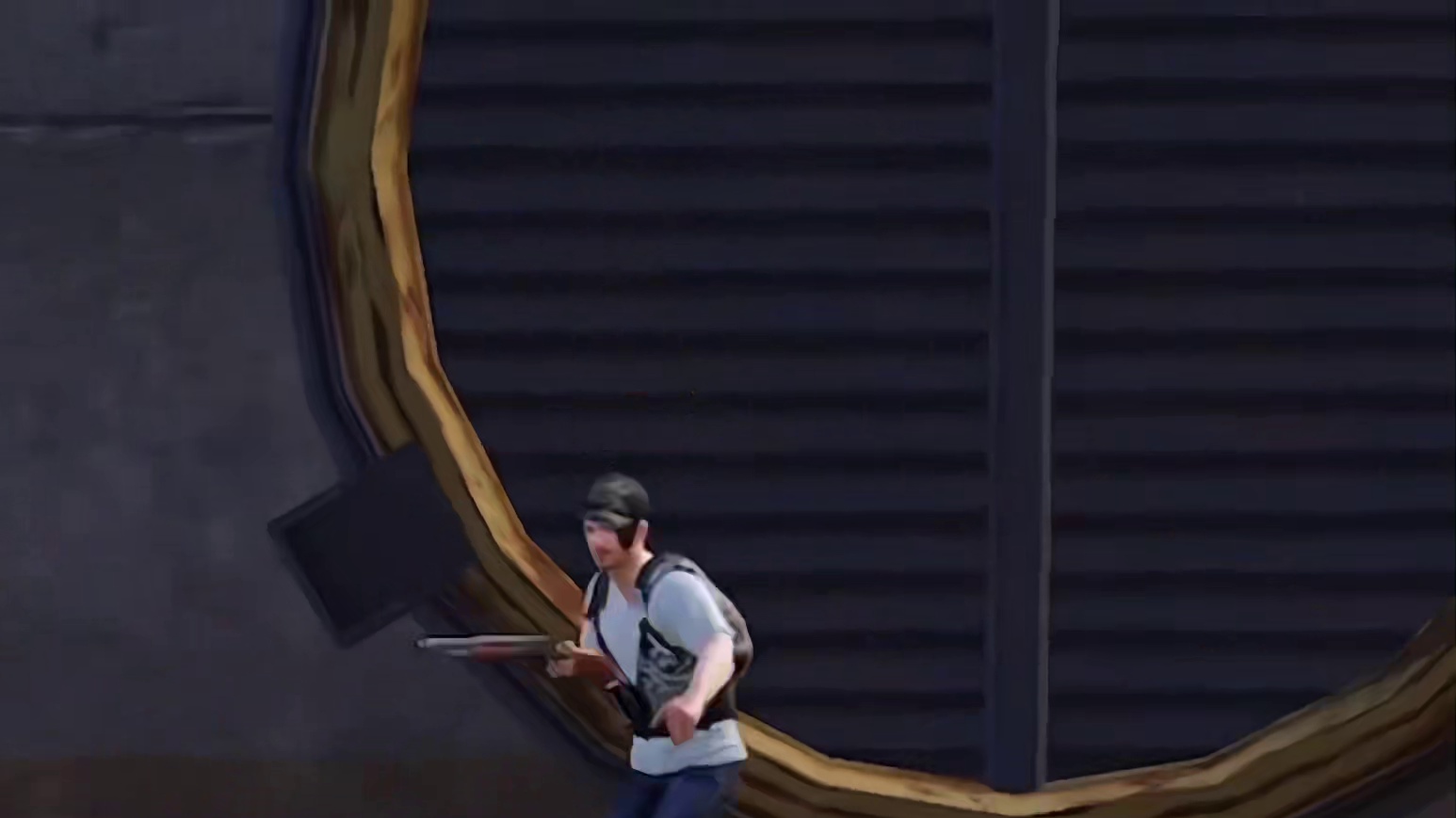 和平精英地铁逃生冰河禁区抓到两个狡猾的突击仔