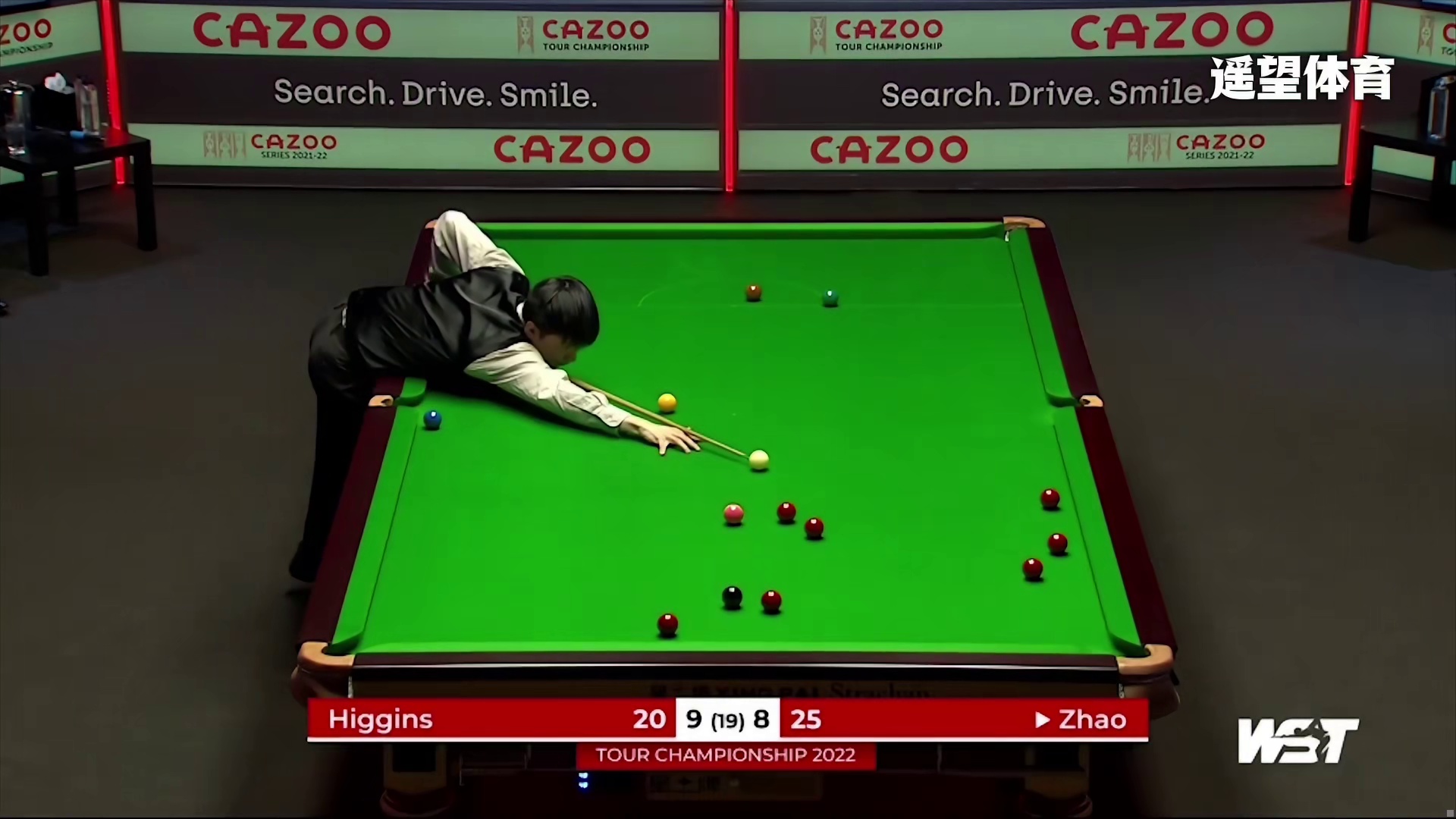 赵心童经典逆转佳局，极限薄切惊艳全场，超强准度引爆全场！