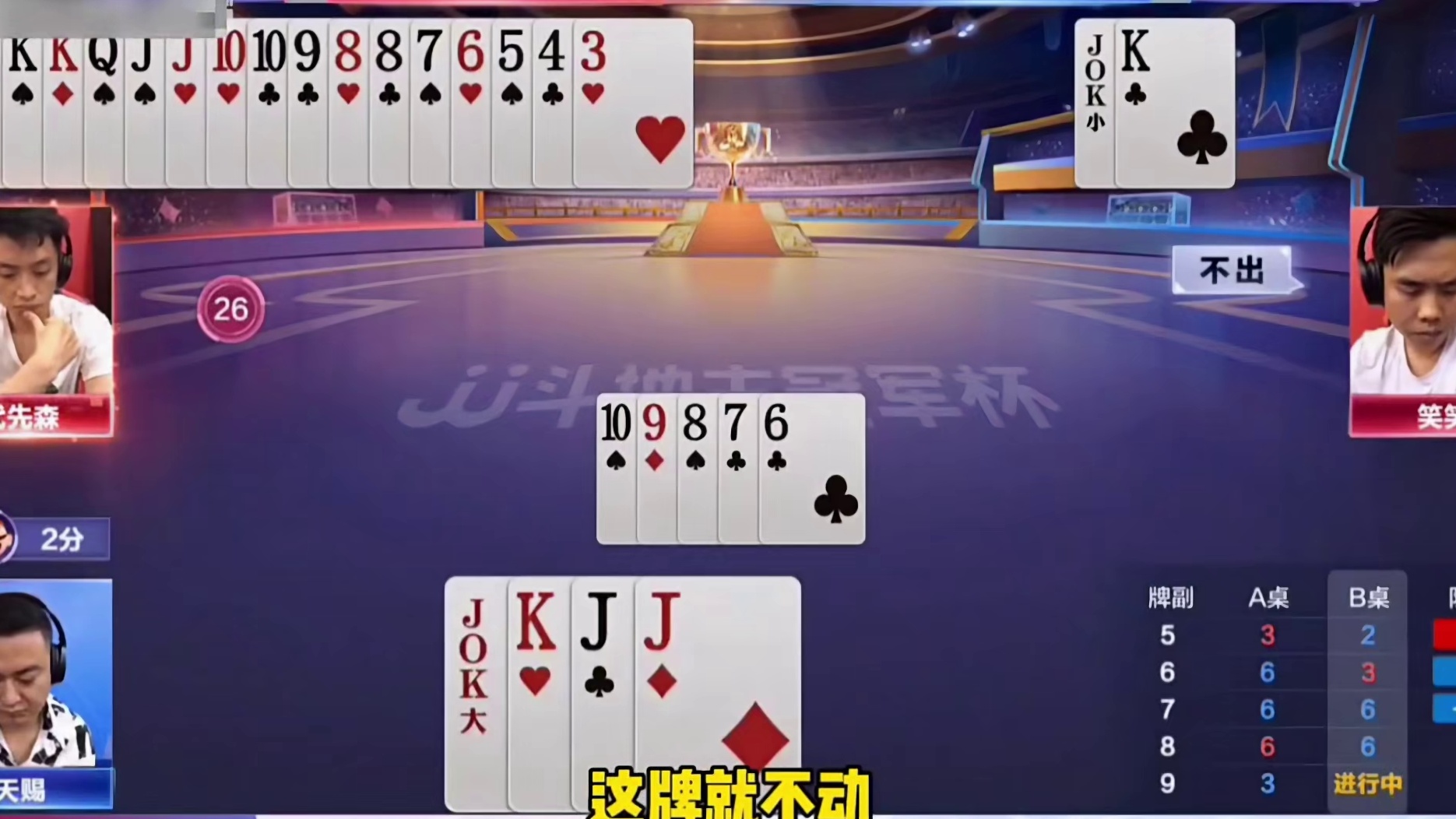 看你表演了