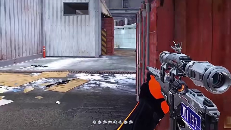 步枪点射控节奏，三发一组稳爆头