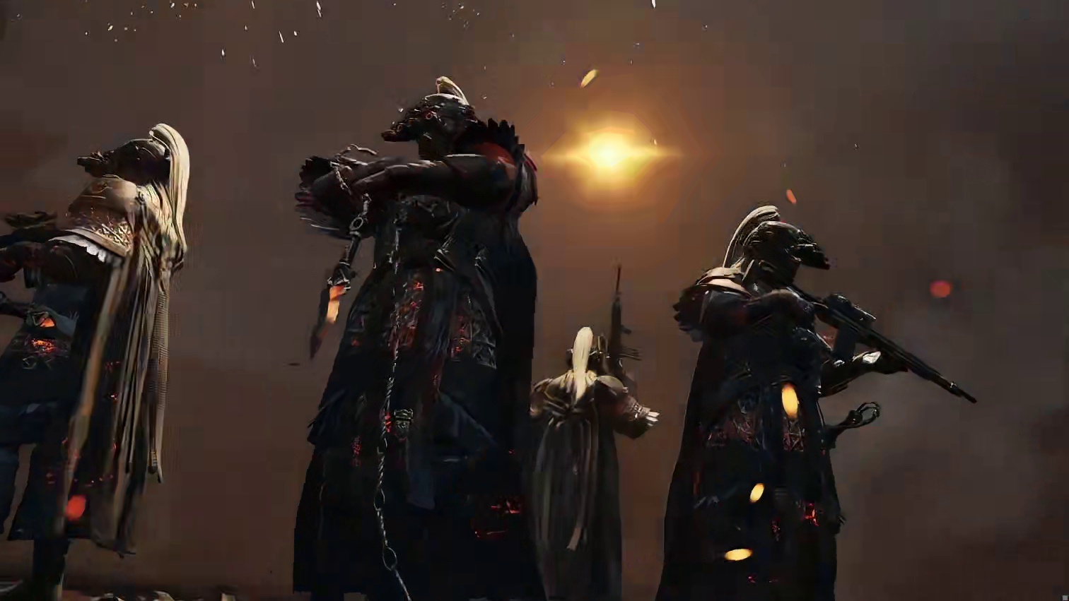 “长夜将军热成像入场动画：” 暗区突围可颂作者团