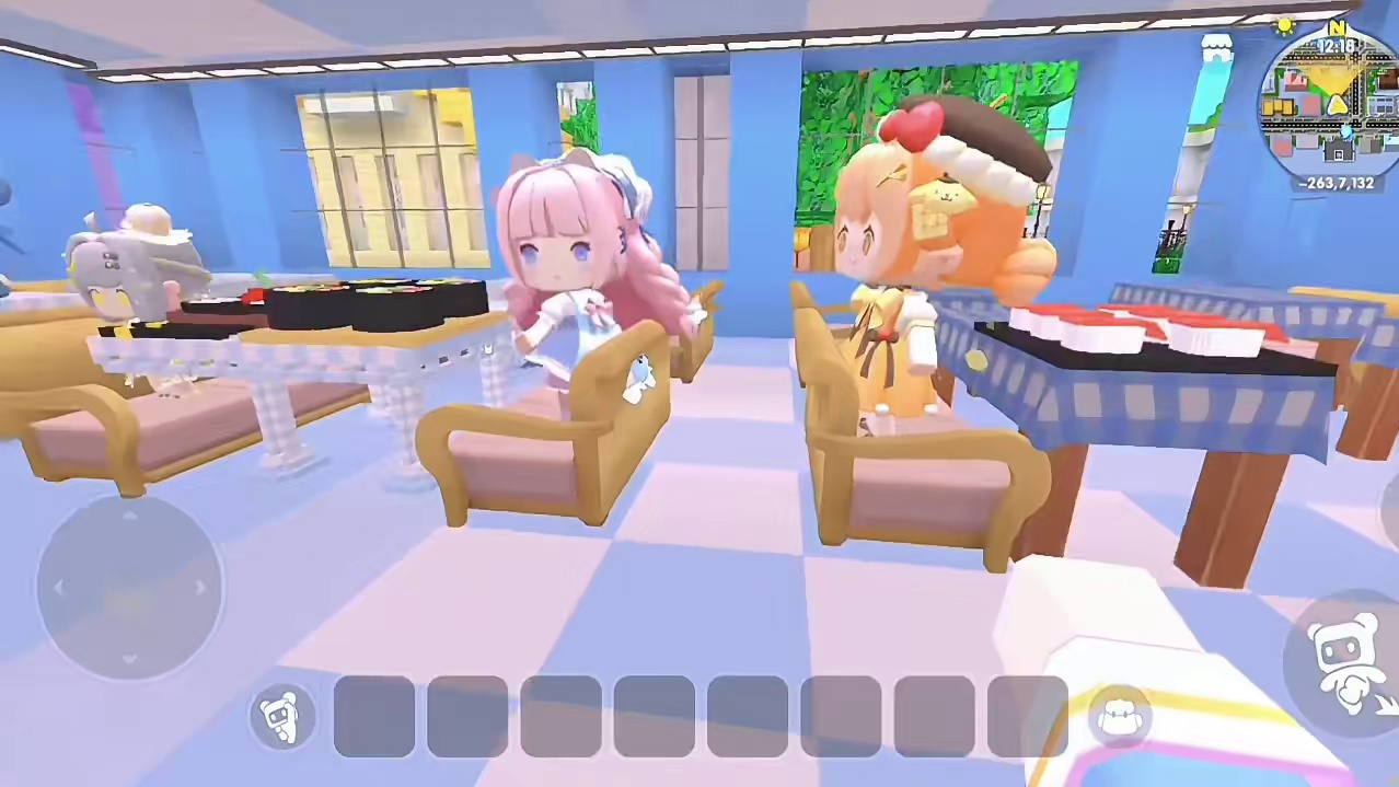 迷你世界：恐怖寿司店…坏人